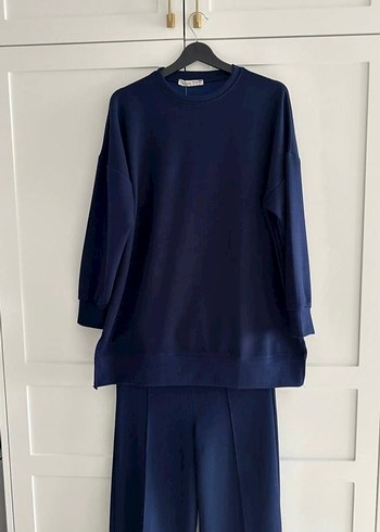 Oysho Lacivert modal kumaş alt üst takım - Görsel 5