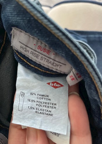 29 Beden mavi Renk Kadın Mavi lee cooper Jean