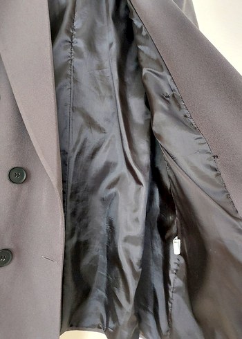 Düğmeli Gri Kadın Blazer Ceket - Görsel 4