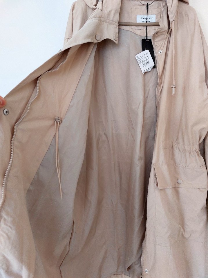Lcw Bej  Kadın Yağmurluk - Görsel 4
