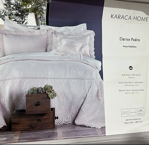 Karaca Karaca yatak örtüsü