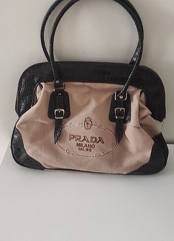 VİNTAGE PRADA MİLANO DAL 1913 ÇANTA 