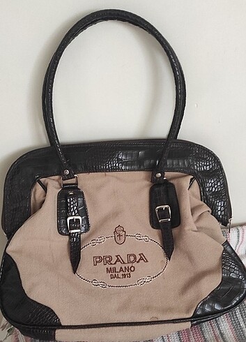 Prada VİNTAGE PRADA MİLANO DAL 1913 ÇANTA