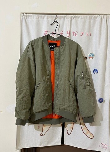 30 Beden ZARA HAKİ BOMBER CEKET