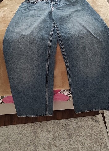 s Beden H&M Wide Leg Kot Pantolon