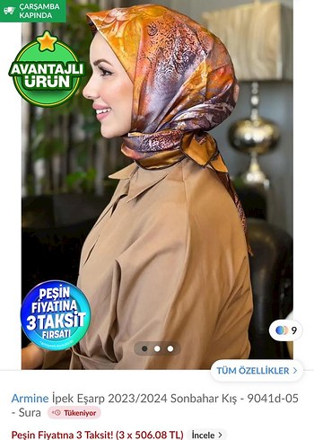 Armine Armine İPEK EŞARP