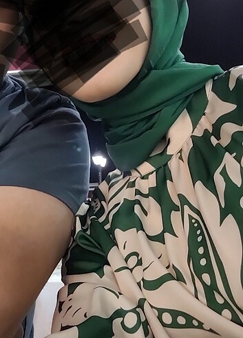 Saten elbise - Görsel 5