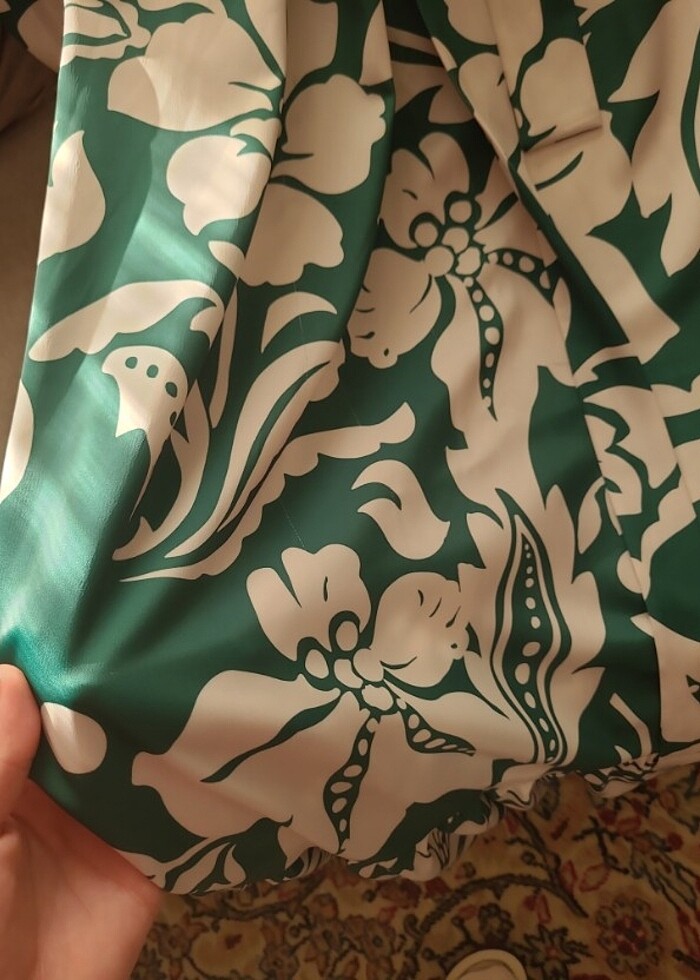 Saten elbise - Görsel 3