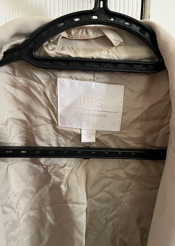 Bej Kadın Keten Blazer Ceket - Görsel 11