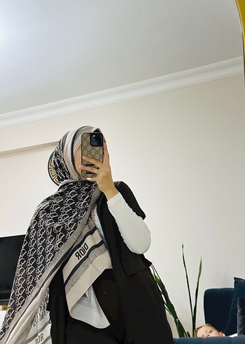 Drapeli Siyah Kadın Wrap