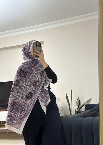 Mor Bohem Tarzı Kadın Şal