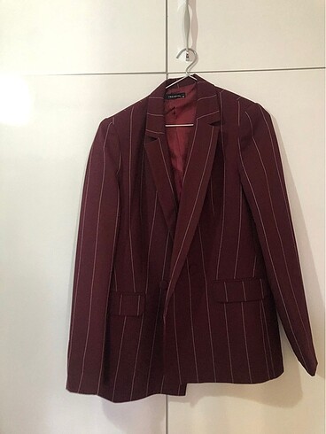 38 Beden bordo Renk Trendyol blazer