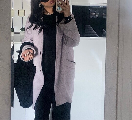 bershka kaban - Görsel 2