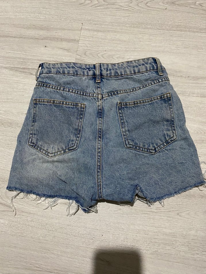 Mavi Denim Şort - Görsel 3