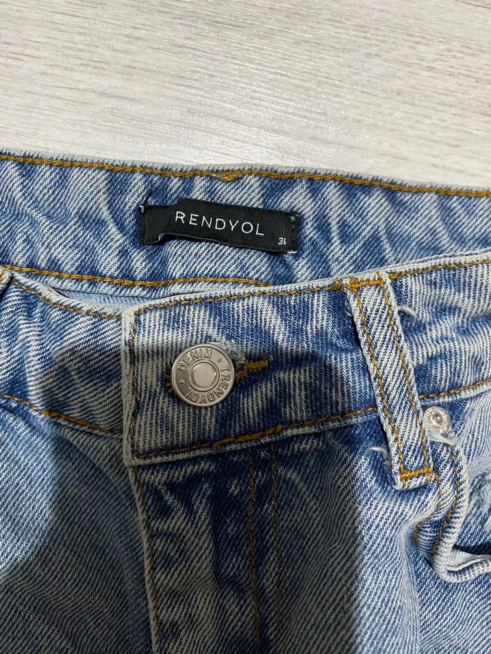 Mavi Denim Şort - Görsel 2
