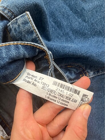 27 Beden Pantolon Jean