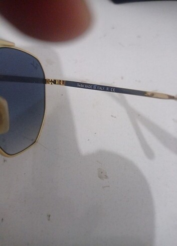  Beden mavi Renk RayBan Yeni etiketli orjinal gözlük 