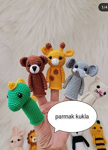 Amigurumi parmak kukla