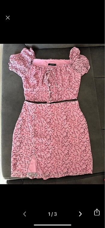 Etekli pembe takım