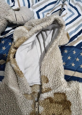 Kahverengi Nakışlı Bebek Tulum - Görsel 2