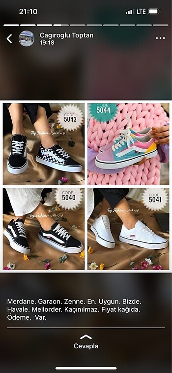Vazgeçilmez VANS