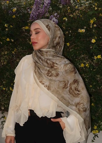  Beden Soft Gül Detay Şal
