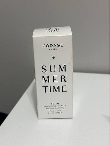 Summer time codage serum