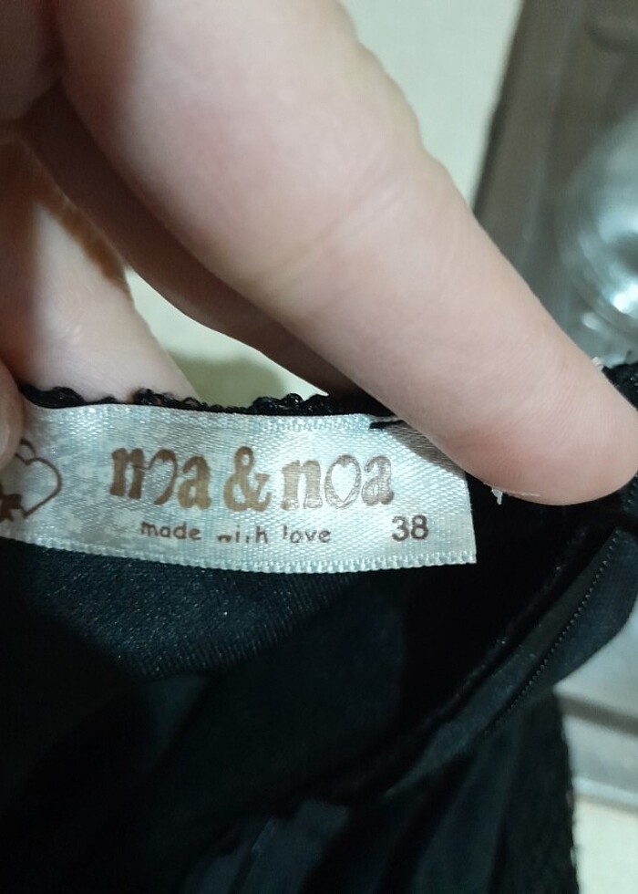 NOA NOA Dantel elbise - Görsel 3