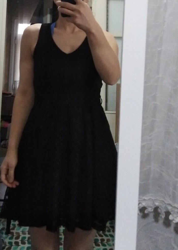 NİSAN  dantel elbise - Görsel 2