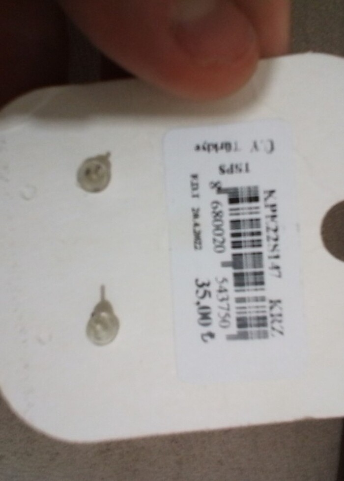 Çiçek küpe  - Görsel 2