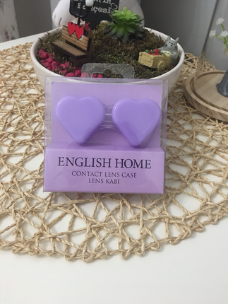 English Home sıfır lens kutusu kabı :)