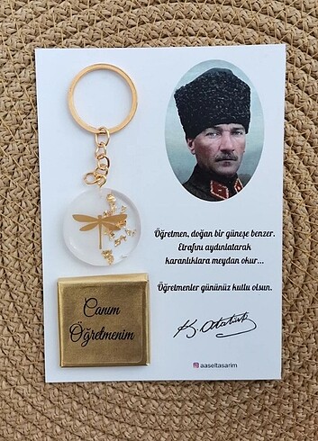 Öğretmenler günü hediyesi 