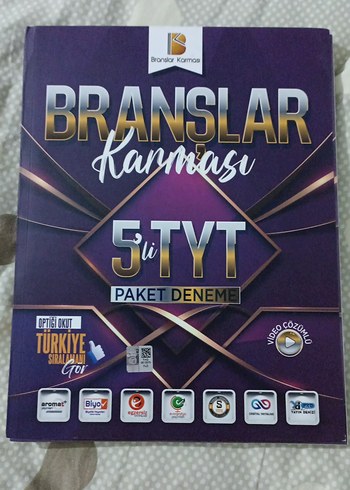 Branşlar Karması 5'li TYT Paket Deneme
