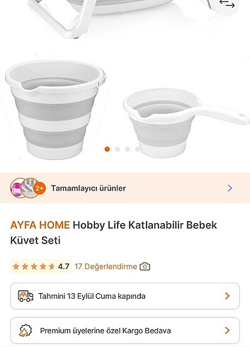 Hobby life katlanir küvet 