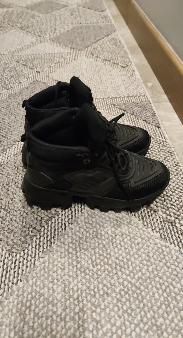 Siyah Bağcıklı Erkek kar botu - Görsel 2