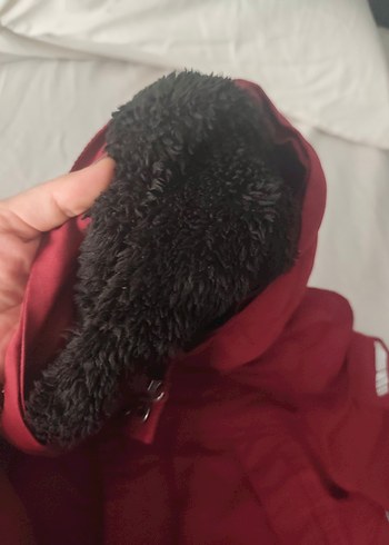 bordo Erkek Çocuk Düğmeli mont - Görsel 3