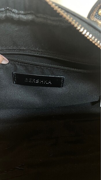 Bershka Bershka leopar desenli çanta