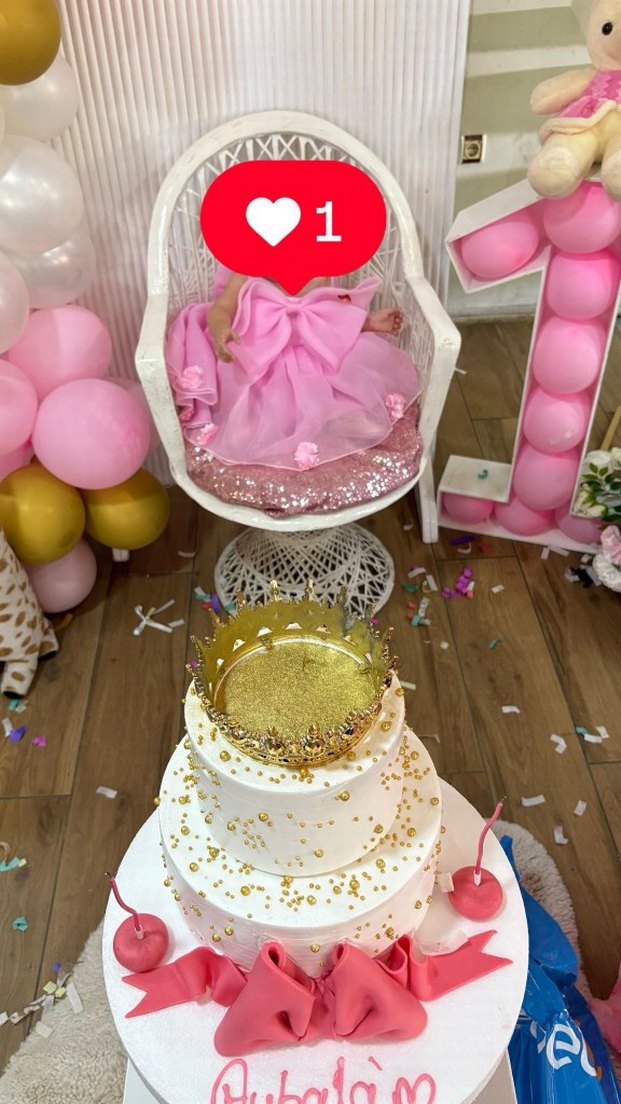 Pembe Fiyonklu Kız Çocuk Elbisesi - Görsel 4