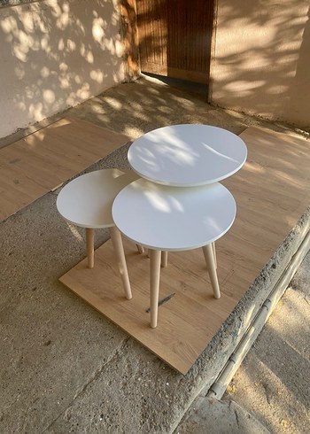 3 lü mdf sehpa - Görsel 3