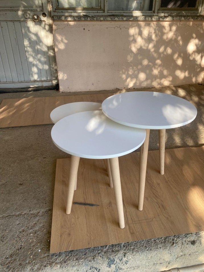 3 lü mdf sehpa - Görsel 2