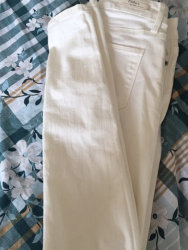 26 Beden beyaz Renk Sıfır Beyaz Jean
