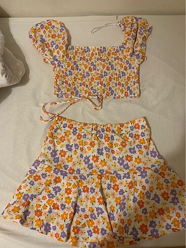 Etek crop takım