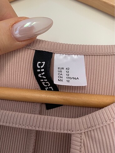 H&M pudra elbise - Görsel 2