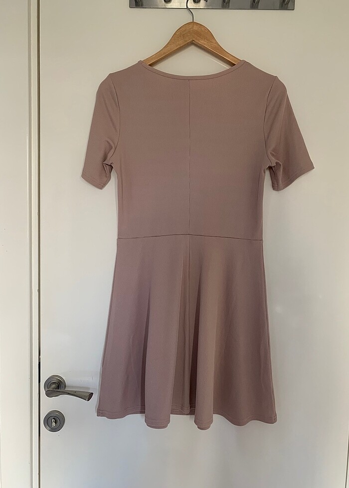 H&M pudra elbise - Görsel 3