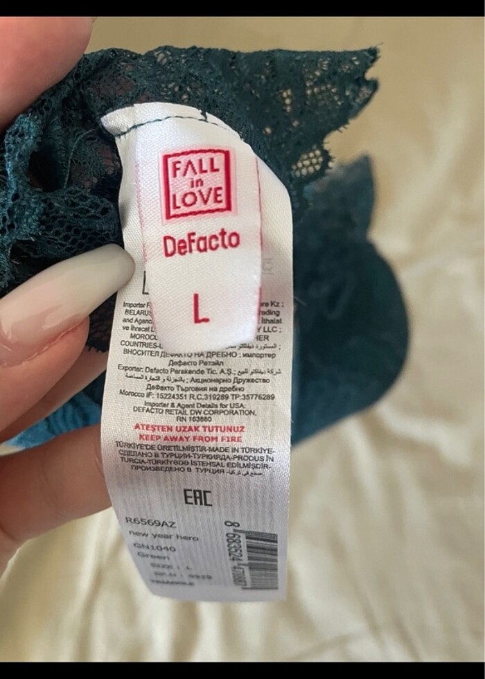 Dantelli bralet - Görsel 4