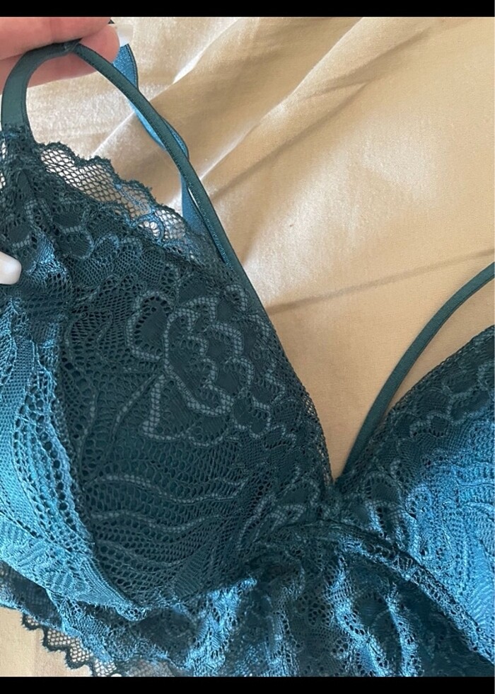Dantelli bralet - Görsel 3