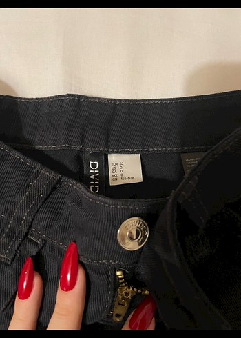 H&M siyah jean - Görsel 2