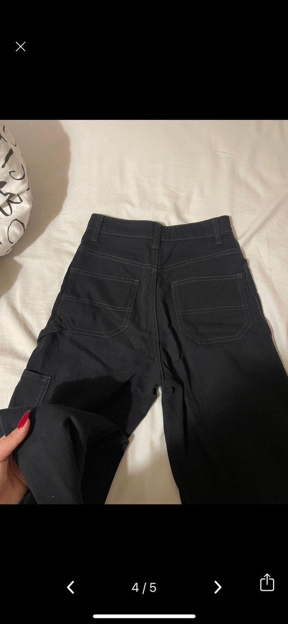 H&M siyah jean - Görsel 3