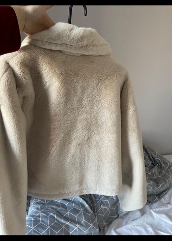 Stradivarius peluş mont - Görsel 2