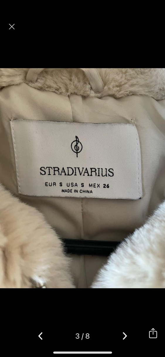 Stradivarius peluş mont - Görsel 3